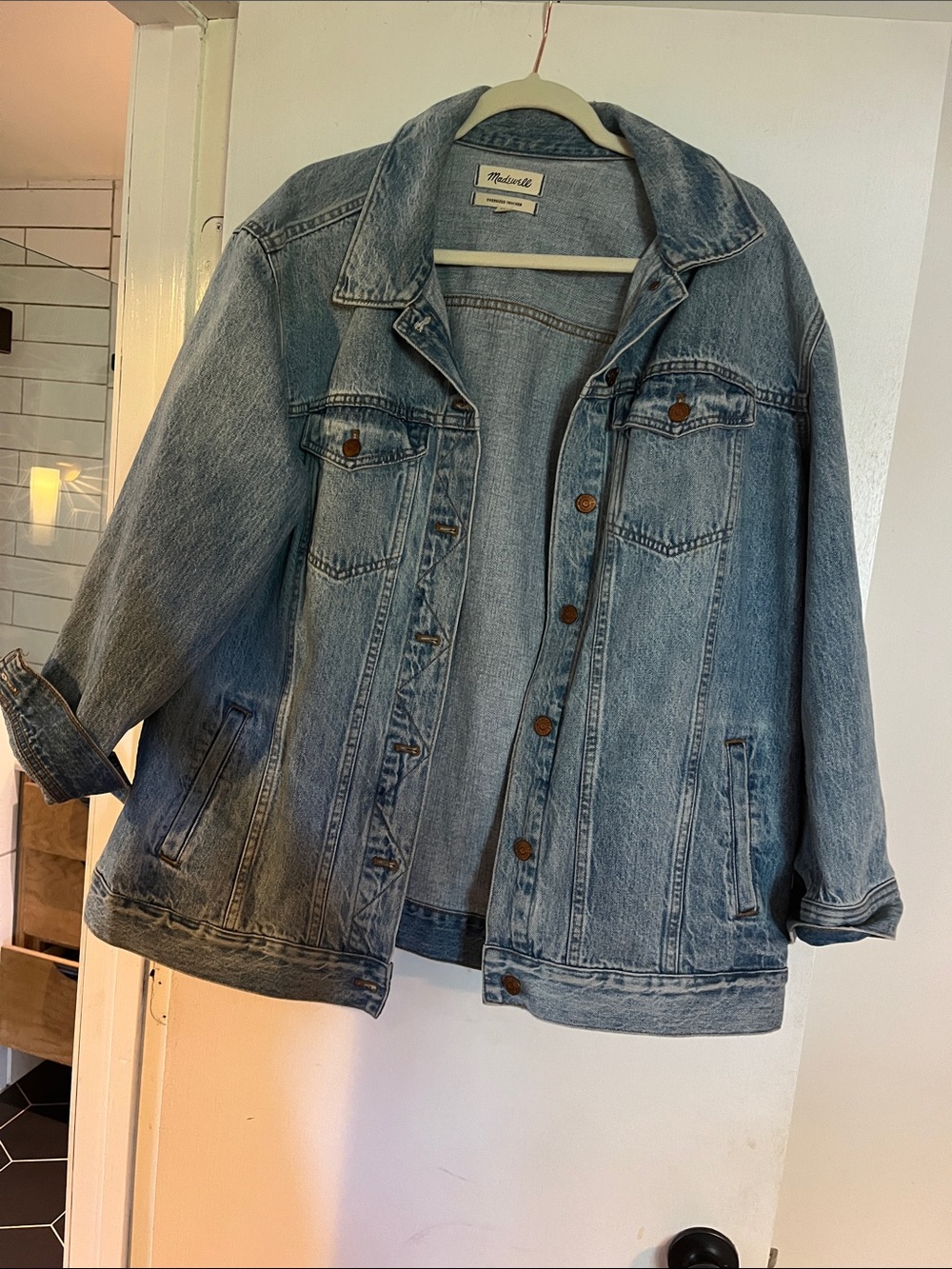 Madewell Light Blue Denim Trucker Jacket